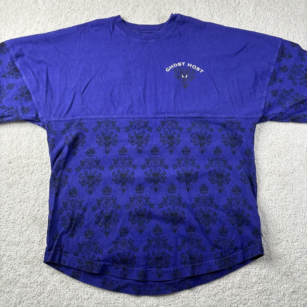 Ghost Host Purple Patterned Women's Top